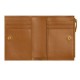 【BOTTEGA VENETA】LEATHER BI-FOLD WALLET WITH ZIPPER SMALL
