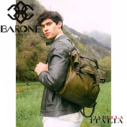 【BARONE FIRENZE】ZAINO BRN - 50