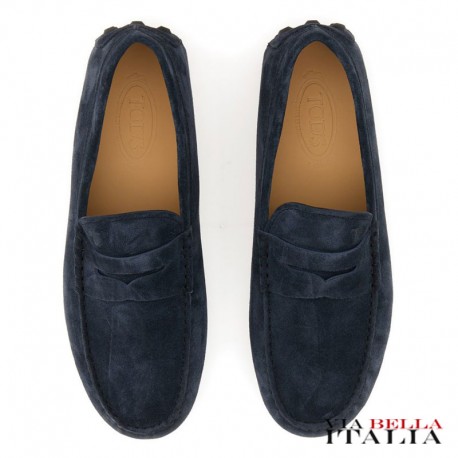 【TOD'S】SUEDE GOMMINO BUBBLE LOAFER
