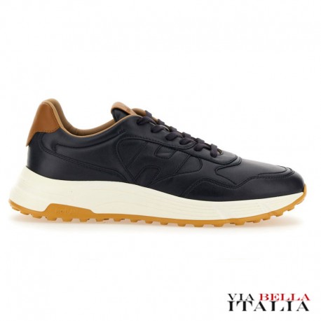 【HOGAN】NAPPA LEATHER H-STRIPES SNEAKER