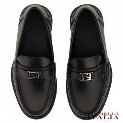 FENDI - MOCASSINO FF SQUARED