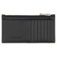 【BOTTEGA VENETA】LEATHER CARD CASE WITH ZIPPER