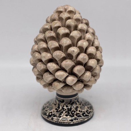カルタジローネ陶器 Pigna 幸運を呼ぶ松ぼっくり