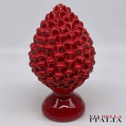 カルタジローネ陶器 Pigna 幸運を呼ぶ松ぼっくり