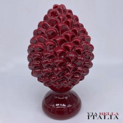 カルタジローネ陶器 Pigna 幸運を呼ぶ松ぼっくり