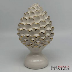 Pigna 幸運を呼ぶ松ぼっくり 20cm シチリア カルタジローネ