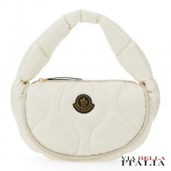 MONCLER DELILAH QUILTED NYLON HOBO BAG
