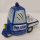APE POLICE IN CALTAGIRONE CERAMIC