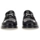 FERRAGAMO - GANCINI LEATHER LOAFER