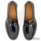 FERRAGAMO - GANCINI LEATHER LOAFER