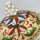 Caltaginone ceramic Pigna Biscuit jar H 23cm