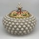 Caltaginone ceramic Pigna Biscuit jar H 23cm