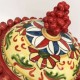 Caltaginone ceramic Pigna Biscuit jar H 23cm