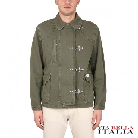 【FAY】JACKET 4 HOOKS COTTON CANVAS