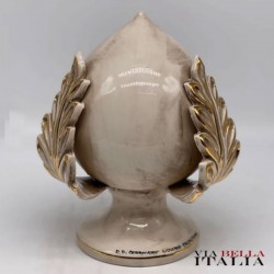 カルタジローネ ラッキーシンボル プーモ Ecru Oro 20cm