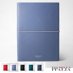 SERAPIAN MILANO - NOTEBOOK IN CACHEMIRE LEATHER