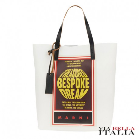 MARNI - BORSA SHOPPING TRIBECA IN PVC