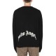 【PALM ANGELS】MAGLIA GIROCOLLO IN LANA CON STAMPA LOGO