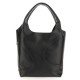 FERRAGAMO - LEATHER CUT OUT HOBO BAG