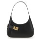 FERRAGAMO - LEATHER SHOULDER HOBO BAG