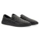 【BOTTEGA VENETA】SAWYER LEATHER SNEAKER WITH WOVEN PATTERN