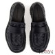 【BOTTEGA VENETA】LEATHER HADDOCK LOAFER
