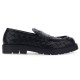 【BOTTEGA VENETA】LEATHER HADDOCK LOAFER