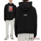 【PALM ANGELS】FELPA CON STAMPA PALM SCI CLUB IN COTONE