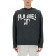 【PALM ANGELS】COTTON SWEATSHIRT WITH LOGO