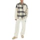 【PALM ANGELS】COTTON CHECK OVERSHIRT WITH LOGO
