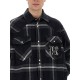 【PALM ANGELS】MONOGRAM SHIRT WITH CHECK PATTERN