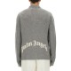 【Palm Angels】ロゴ付きウールカーディガン