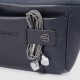 【PIQUADRO】Leather body bag