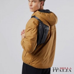 【PIQUADRO】Leather body bag