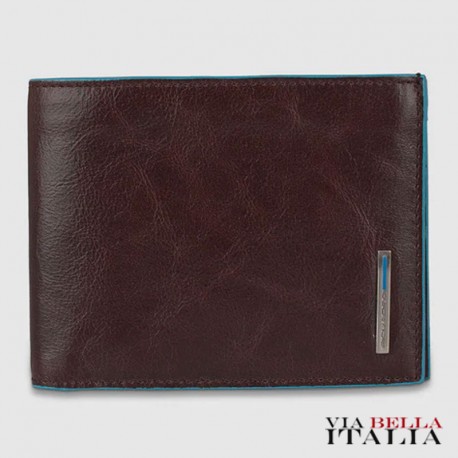 【PIQUADRO】Portafoglio uomo con porta documenti