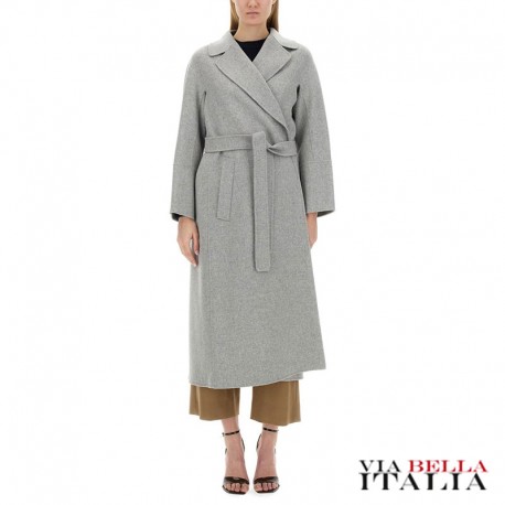 S'MAX MARA -WOOL ROBE COAT