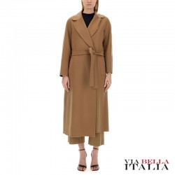 S'MAX MARA -CAPPOTTO A VESTAGLIA IN LANA