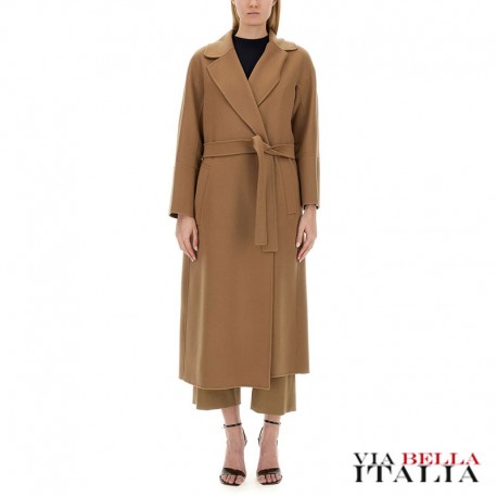 S'MAX MARA -WOOL ROBE COAT