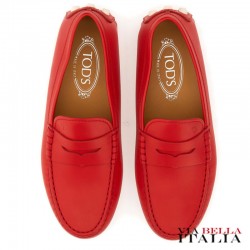 【TOD'S】LEATHER GOMMINO LOAFER