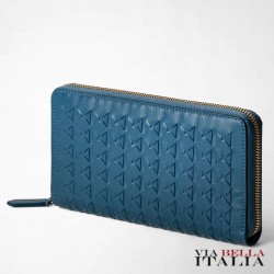 SERAPIAN MILANO - CONTINENTAL WALLET IN MOSAICO