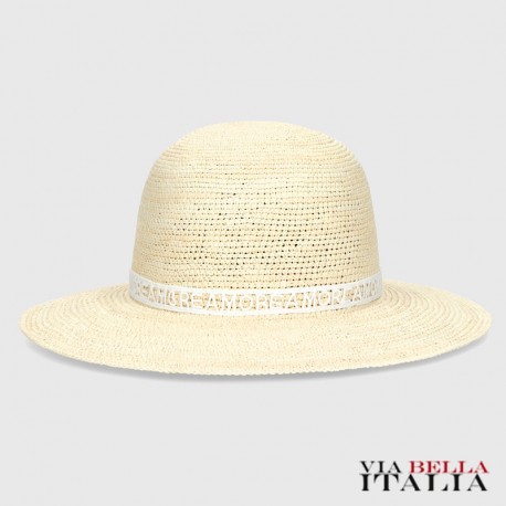 【Borsalino】Violet Panama Crochet