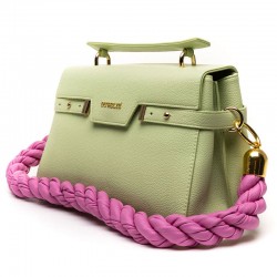 【Dubelie】Borsa a mano ed a spalla yasmine salvia