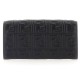 FENDI -CONTINENTAL BAGUETTE NAPPA LEATHER WALLET WITH FF PATTERN WITH CHAIN
