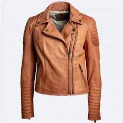 【BARONE FIRENZE】CHIODO GAIA BIKE VINTAGE レザージャケット