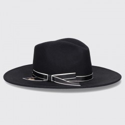 BORSALINO - Andrea Brushed Felt With Shiny Hatband
