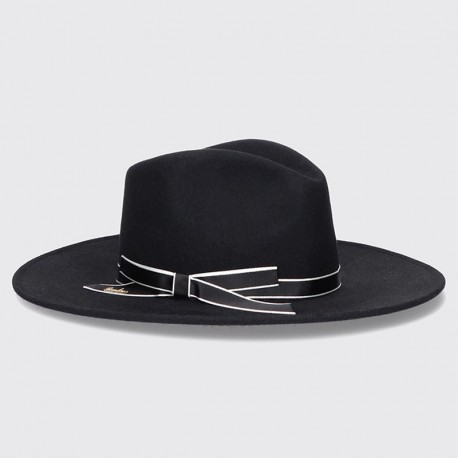 BORSALINO - Andrea Brushed Felt With Shiny Hatband