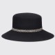 BORSALINO - Kris Fine Wool Felt With Metal Sequins Hatband