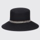 BORSALINO - Kris Fine Wool Felt With Metal Sequins Hatband