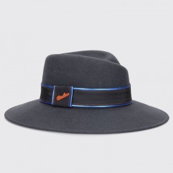 BORSALINO - Romy Feltro Lana con Cinta in Canneté e Ecopelle