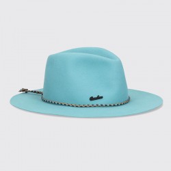 BORSALINO -Jules Treccia Canapa Tesa Piccola